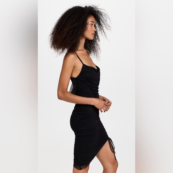 Jonathan simkhai Trixie mesh mini dress BNWT -M - Picture 7 of 7